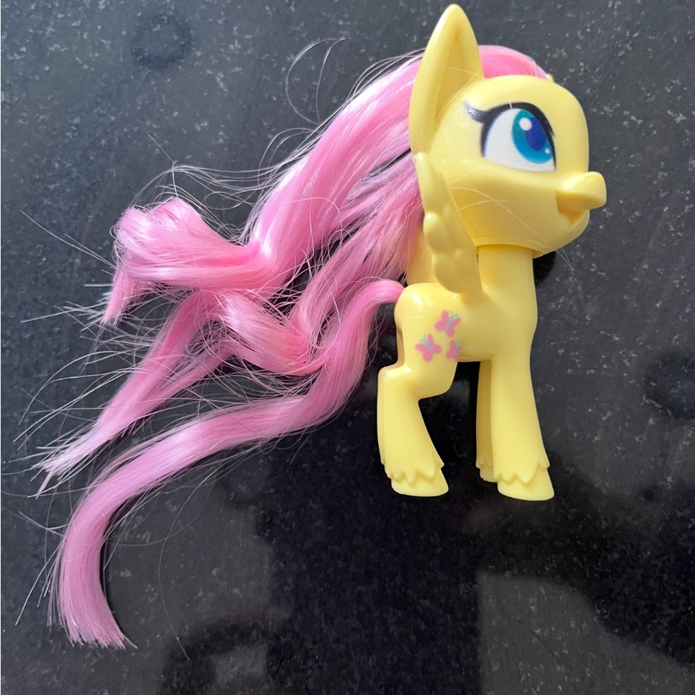 Rare My Little Pony Yellow and Pink Collectible - “Fluttershy” - sale $13